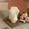 Modern Twist Candle | Abstract Candle | Minimalist Candle